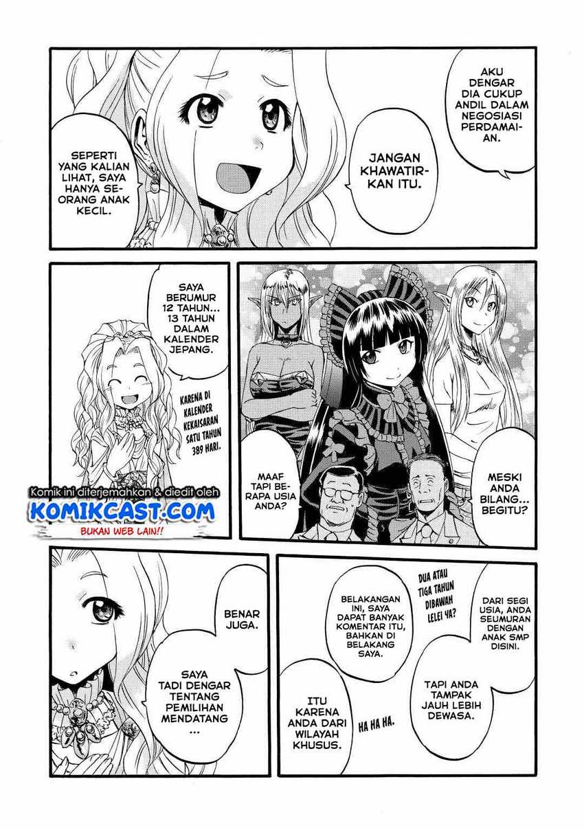 Gate – Jietai Kare no Chi nite Kaku Tatakeri Chapter 112 Gambar 16