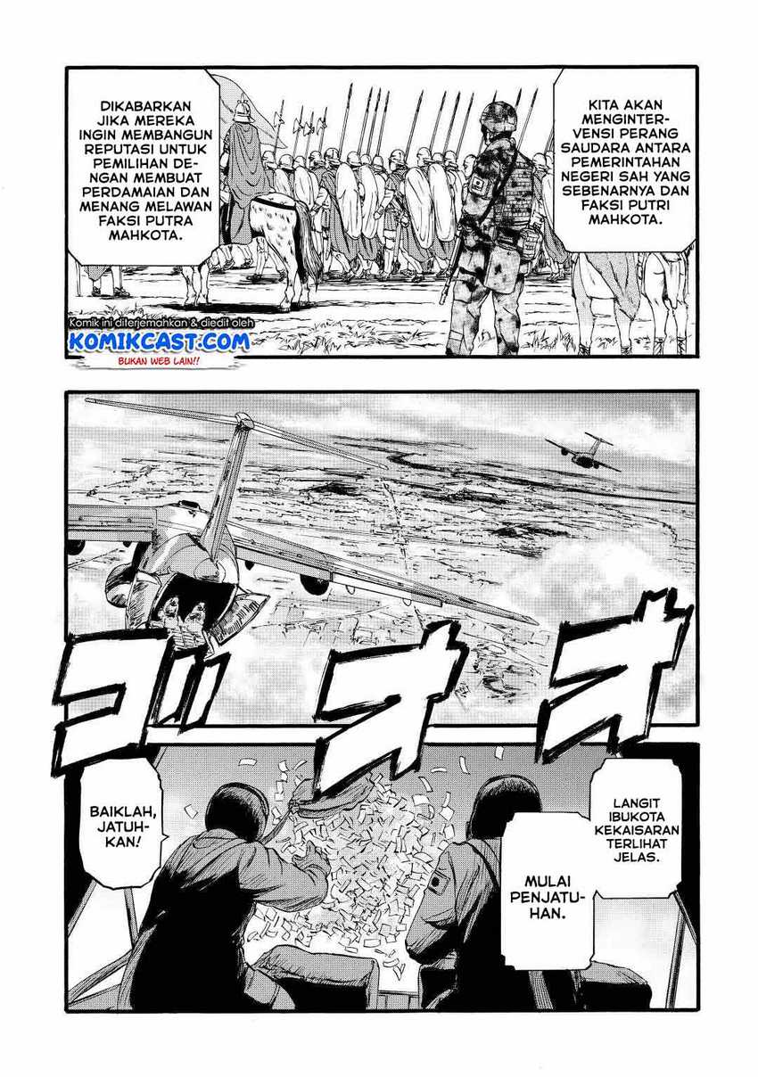 Gate – Jietai Kare no Chi nite Kaku Tatakeri Chapter 112 Gambar 26