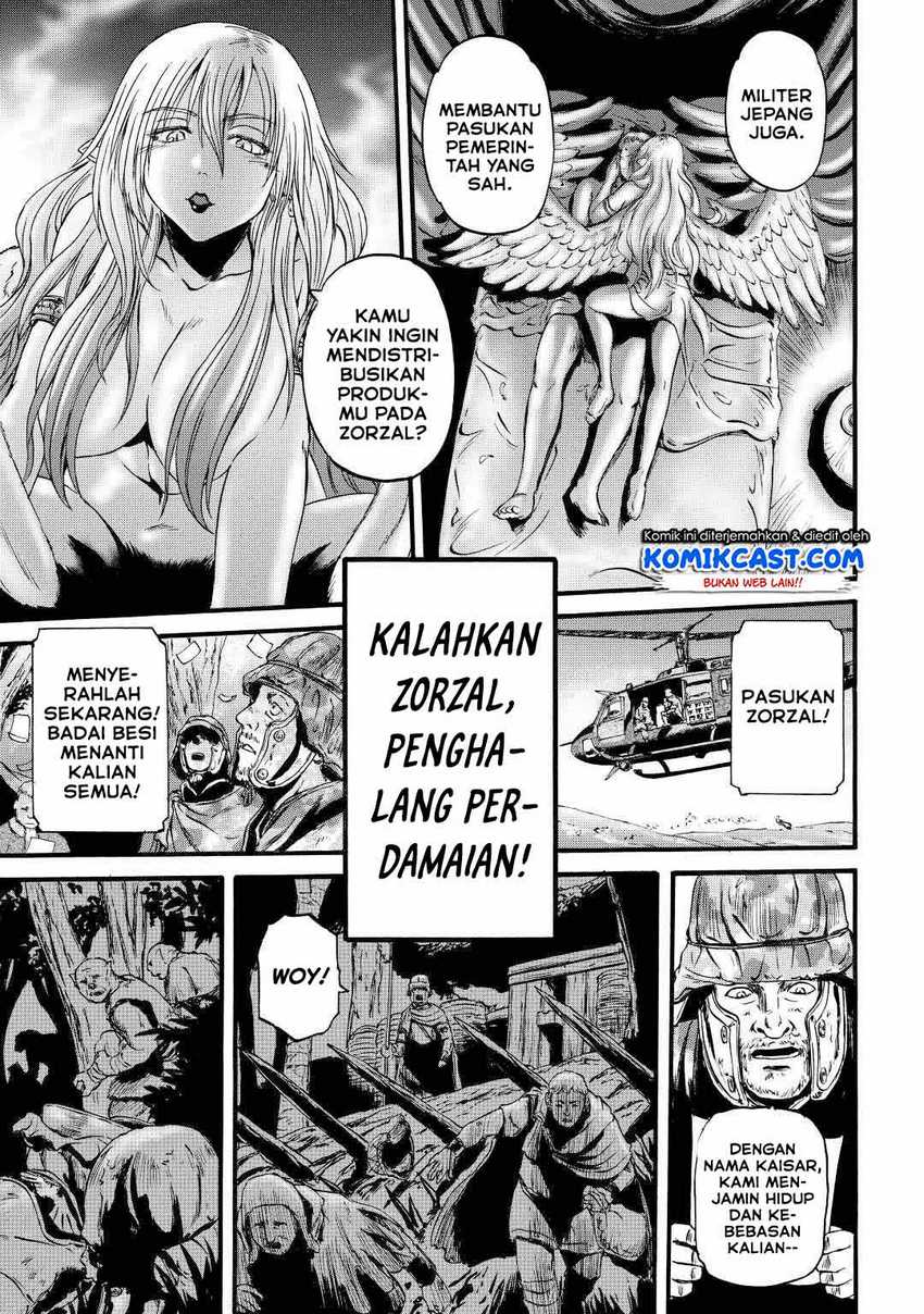 Gate – Jietai Kare no Chi nite Kaku Tatakeri Chapter 112 Gambar 28