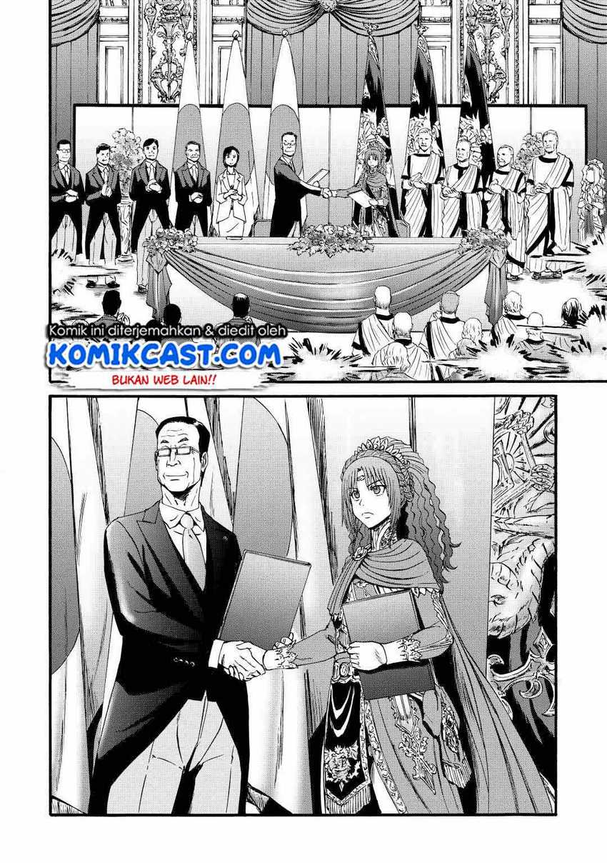 Gate – Jietai Kare no Chi nite Kaku Tatakeri Chapter 112 Gambar 3