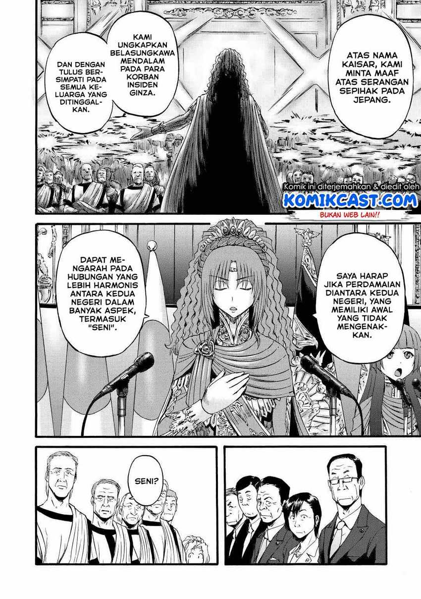 Gate – Jietai Kare no Chi nite Kaku Tatakeri Chapter 112 Gambar 7