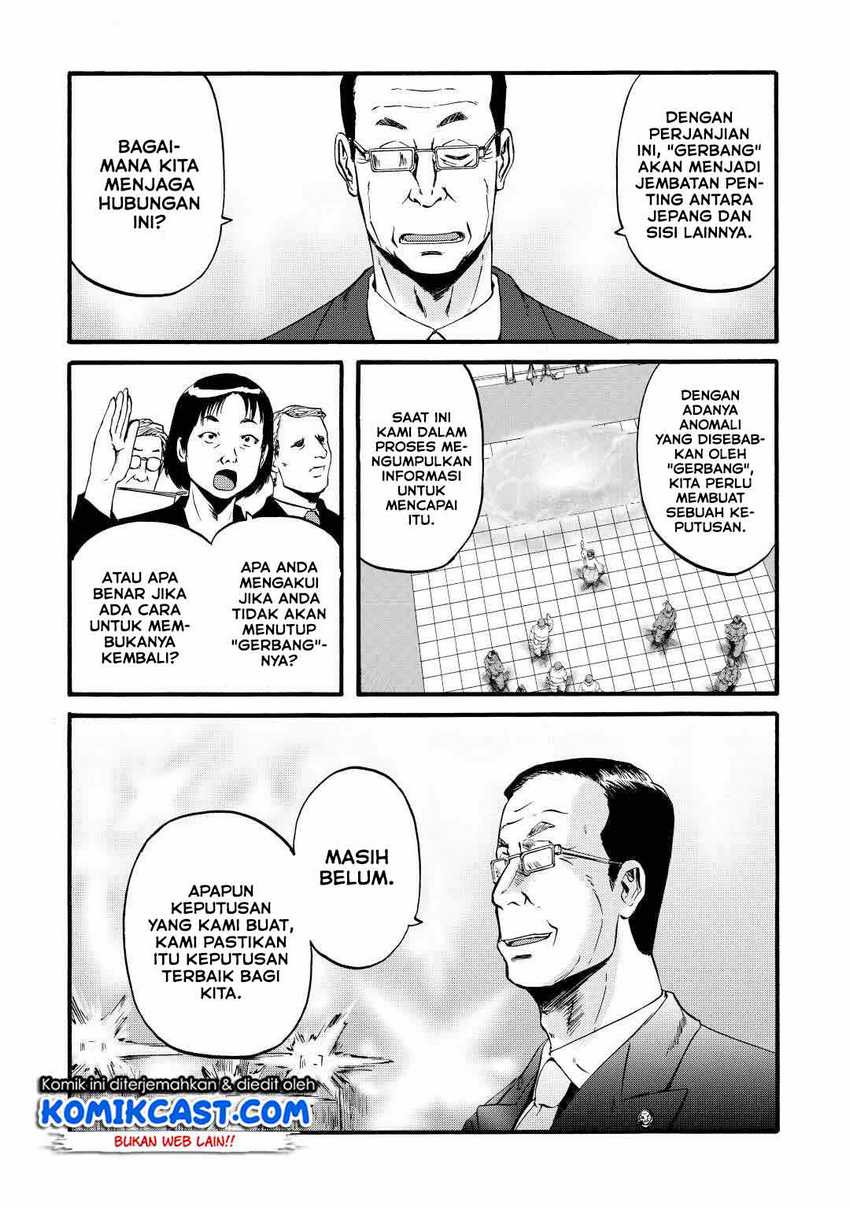 Gate – Jietai Kare no Chi nite Kaku Tatakeri Chapter 112 Gambar 9