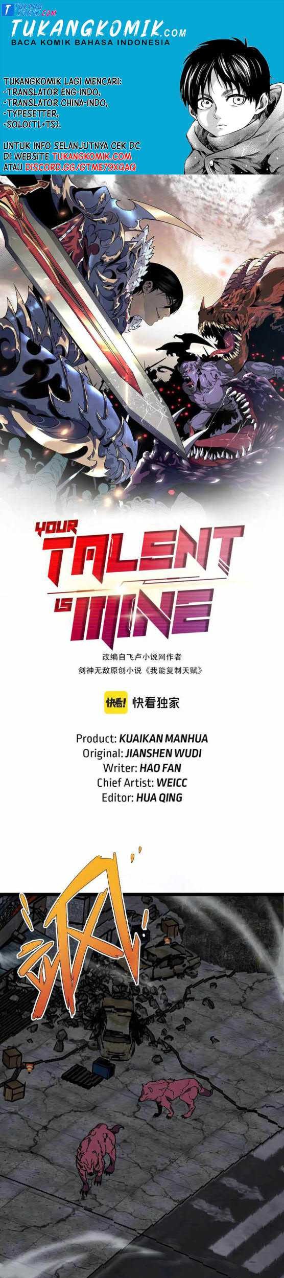 Komik Your Talent is Mine Chapter 32 gambar nomor 1