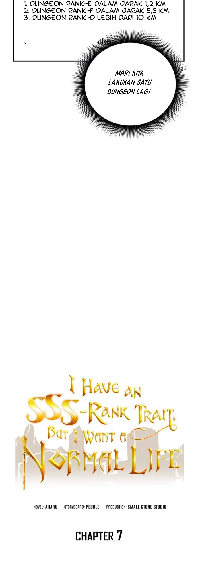 I have an SSS-rank Trait, but I want a Normal Life Chapter 07 Gambar 15