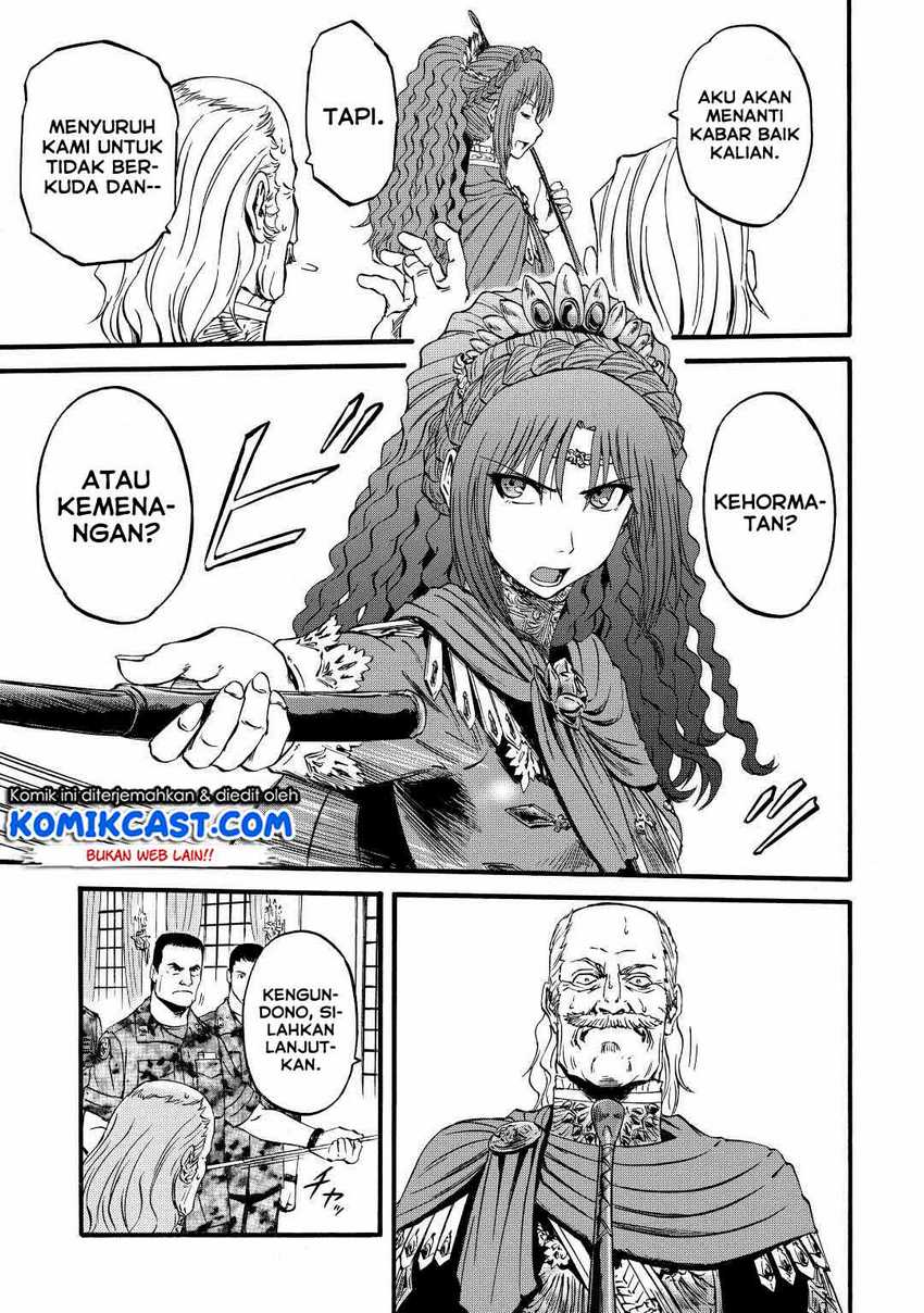 Gate – Jietai Kare no Chi nite Kaku Tatakeri Chapter 113 Gambar 14