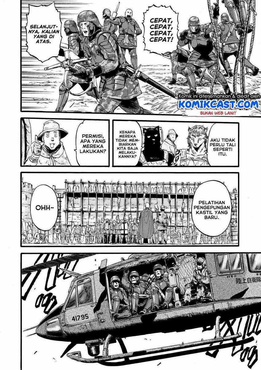 Gate – Jietai Kare no Chi nite Kaku Tatakeri Chapter 113 Gambar 17