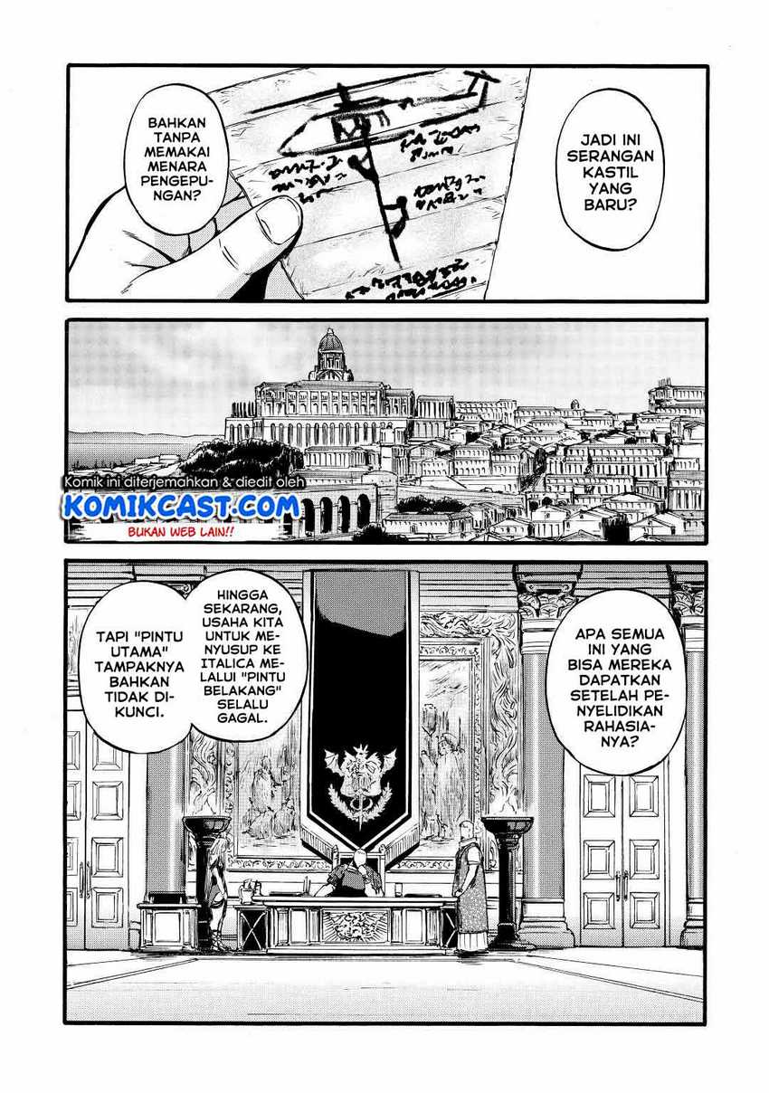 Gate – Jietai Kare no Chi nite Kaku Tatakeri Chapter 113 Gambar 18