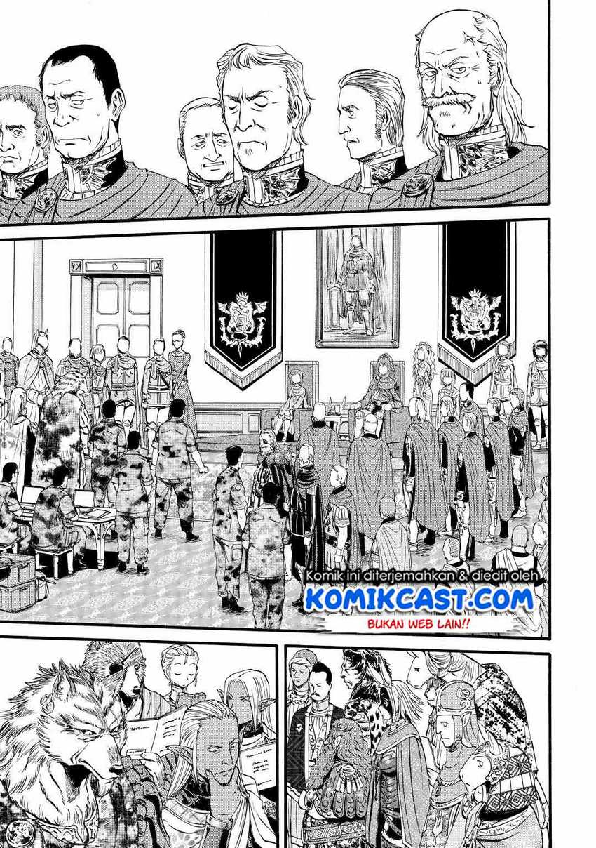 Gate – Jietai Kare no Chi nite Kaku Tatakeri Chapter 113 Gambar 10