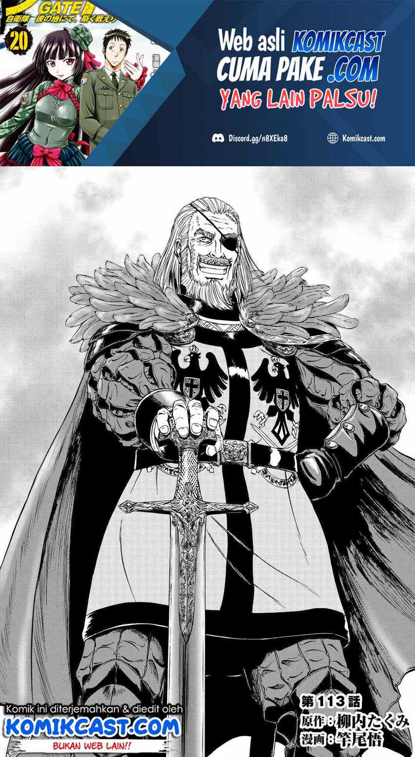 Manga Gate – Jietai Kare no Chi nite Kaku Tatakeri Chapter 113 gambar nomor 2