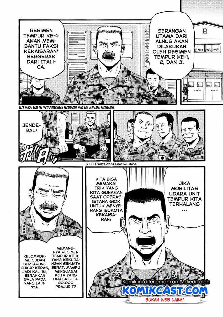 Gate – Jietai Kare no Chi nite Kaku Tatakeri Chapter 113 Gambar 5