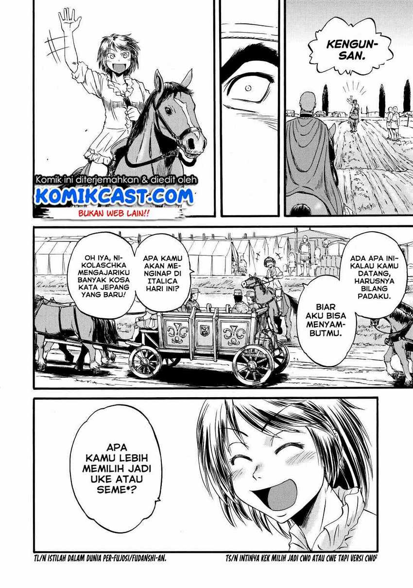 Gate – Jietai Kare no Chi nite Kaku Tatakeri Chapter 113 Gambar 7