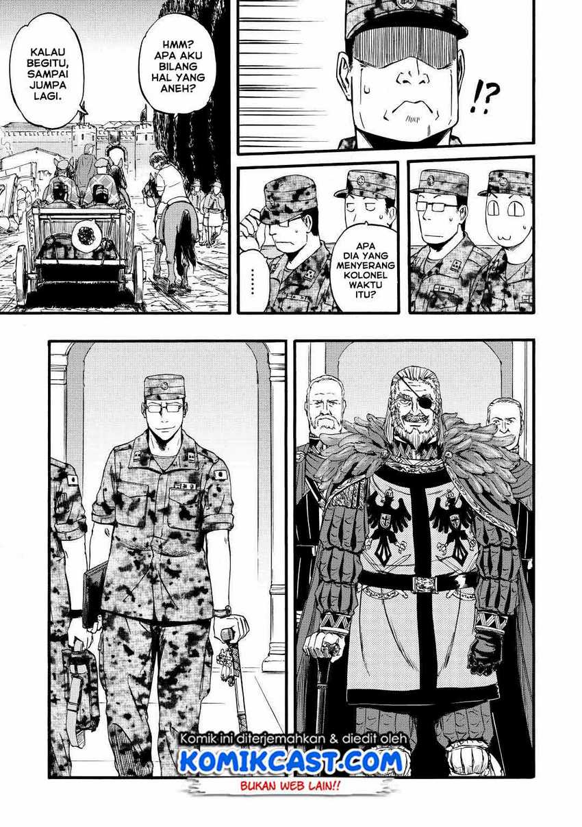 Gate – Jietai Kare no Chi nite Kaku Tatakeri Chapter 113 Gambar 8