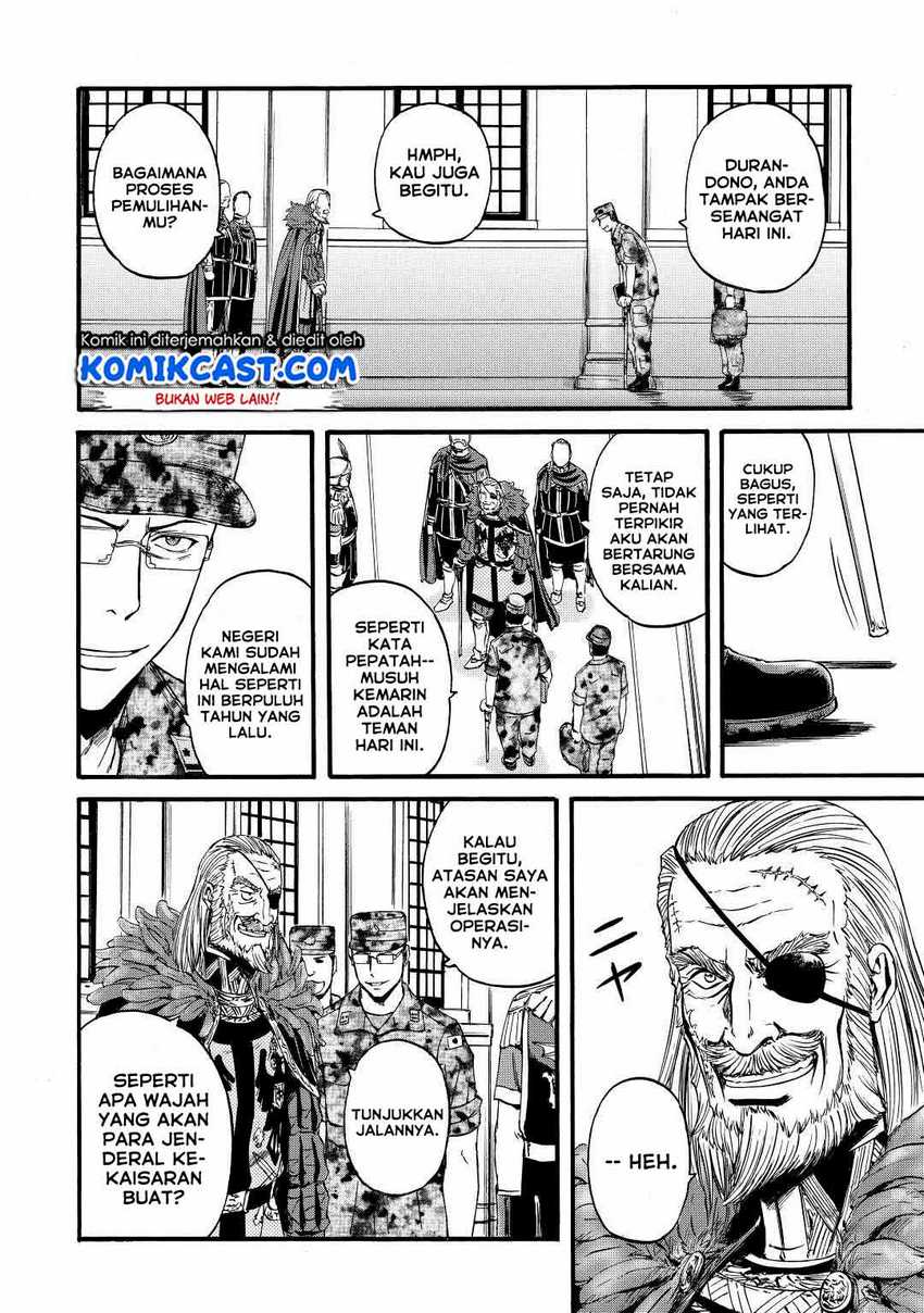 Gate – Jietai Kare no Chi nite Kaku Tatakeri Chapter 113 Gambar 9