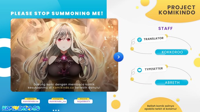 Komik Please Stop Summoning Me! Chapter 08 gambar nomor 1