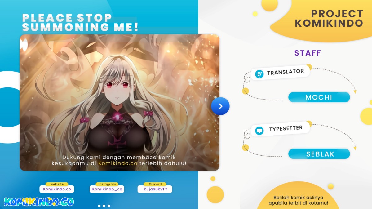 Komik Please Stop Summoning Me! Chapter 01 gambar nomor 1