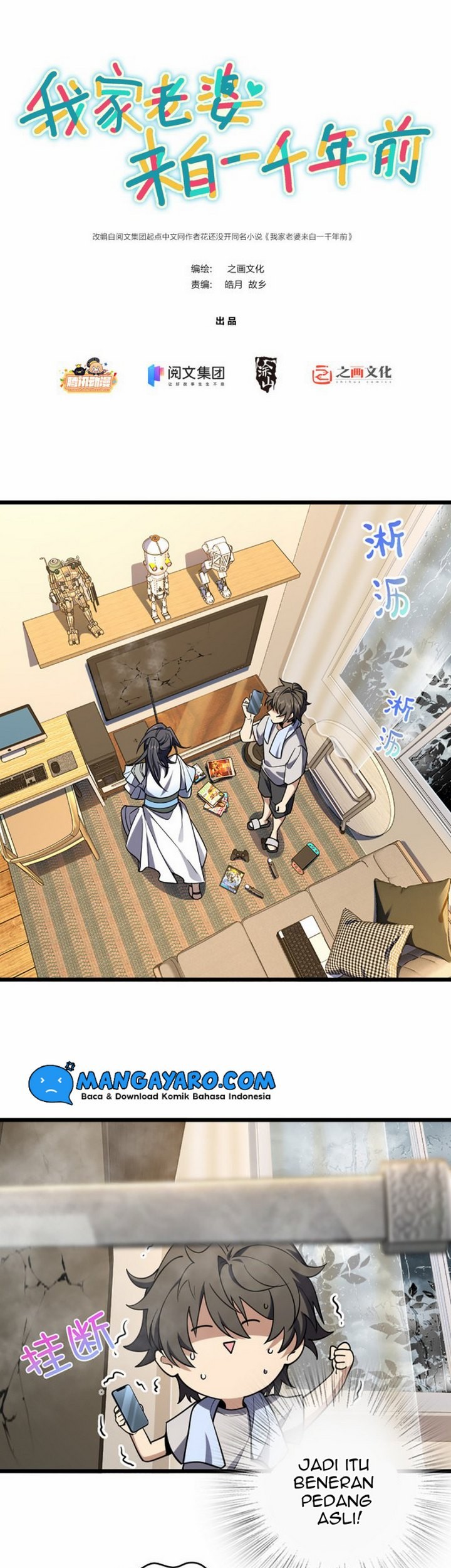 Manhua My Wife Is From a Thousand Years Ago Chapter 02 gambar nomor 2