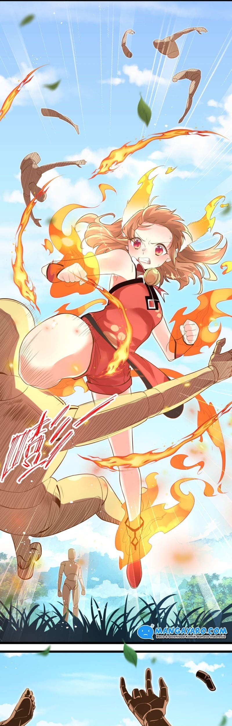 Surrounded by Monsters, I Found a Little Witch Chapter 05 Gambar 32