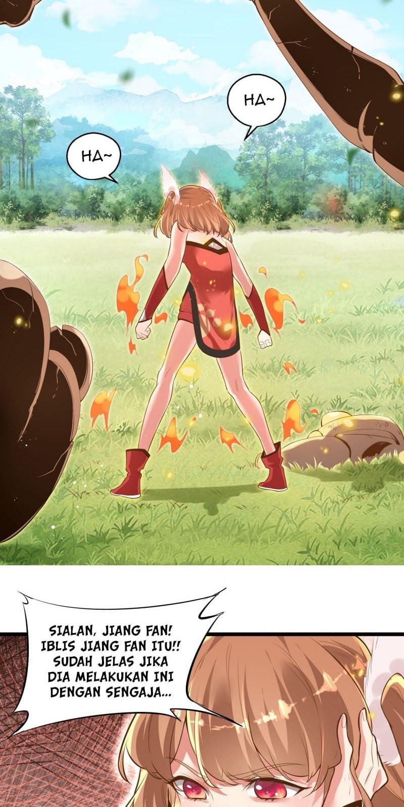 Surrounded by Monsters, I Found a Little Witch Chapter 05 Gambar 33