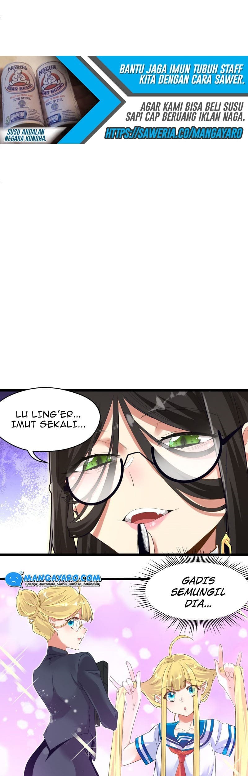 Surrounded by Monsters, I Found a Little Witch Chapter 05 Gambar 20