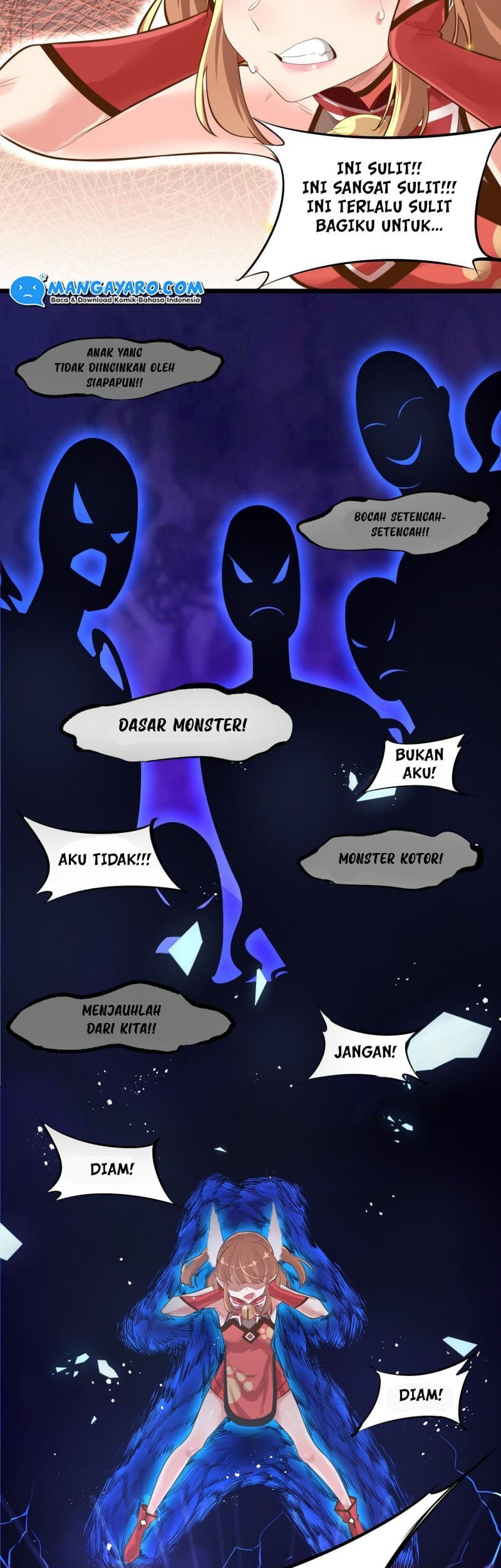 Surrounded by Monsters, I Found a Little Witch Chapter 05 Gambar 34