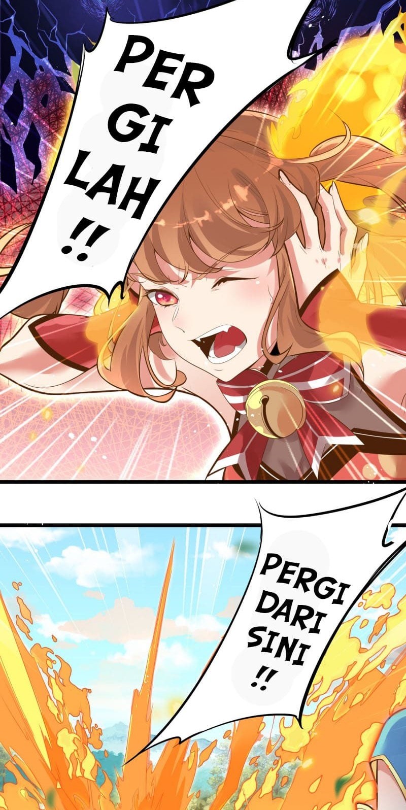 Surrounded by Monsters, I Found a Little Witch Chapter 05 Gambar 35