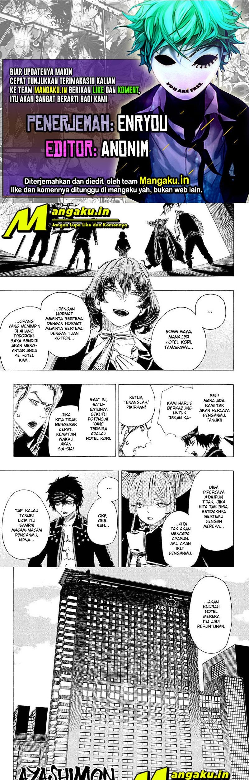 Komik Ayashimon Chapter 21 gambar nomor 1