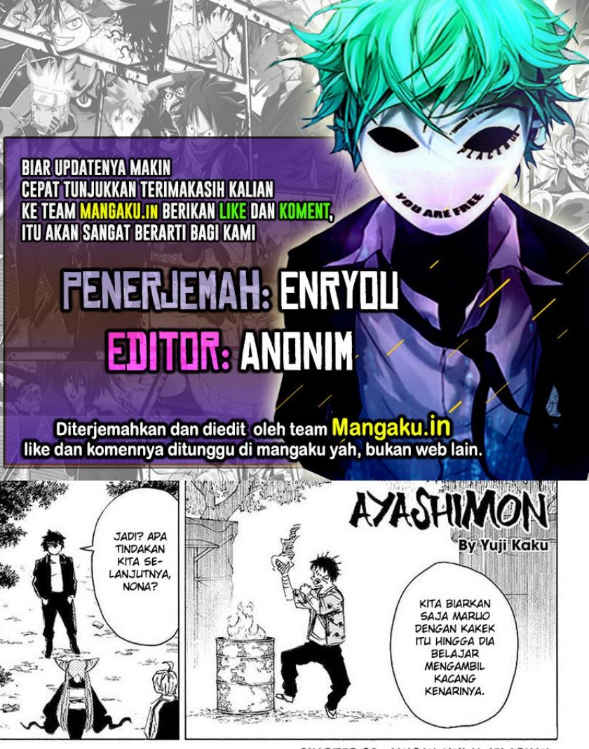 Komik Ayashimon Chapter 20 gambar nomor 1