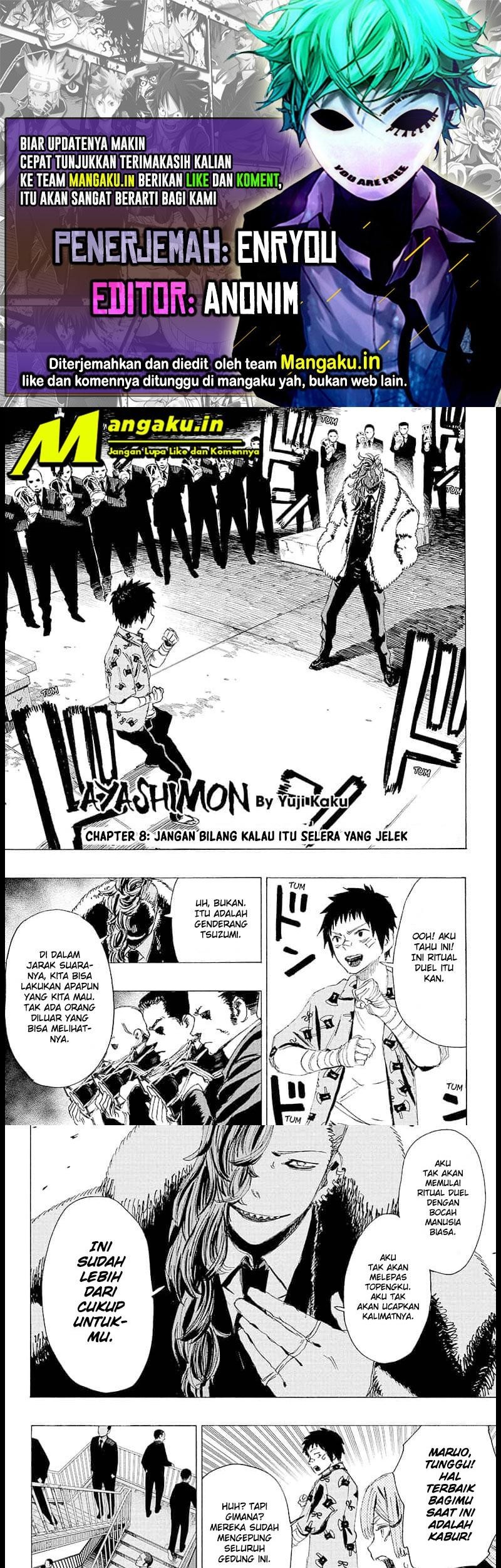 Komik Ayashimon Chapter 08 gambar nomor 1