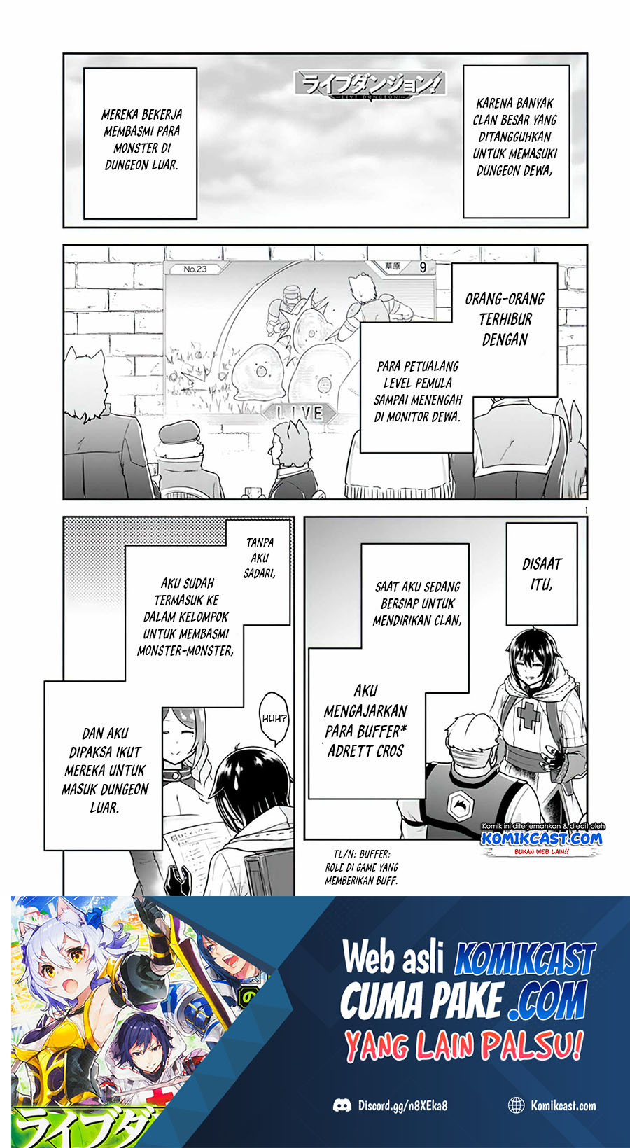 Manga Live Dungeon! Chapter 47 gambar nomor 2