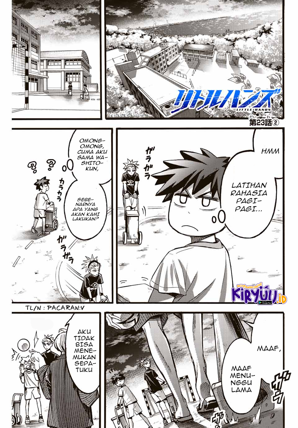 Manga Little Hands Chapter 23.2 gambar nomor 2