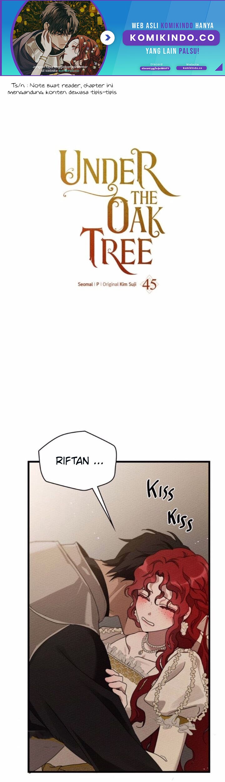 Manhwa Under the Oak Tree Chapter 45 gambar nomor 2