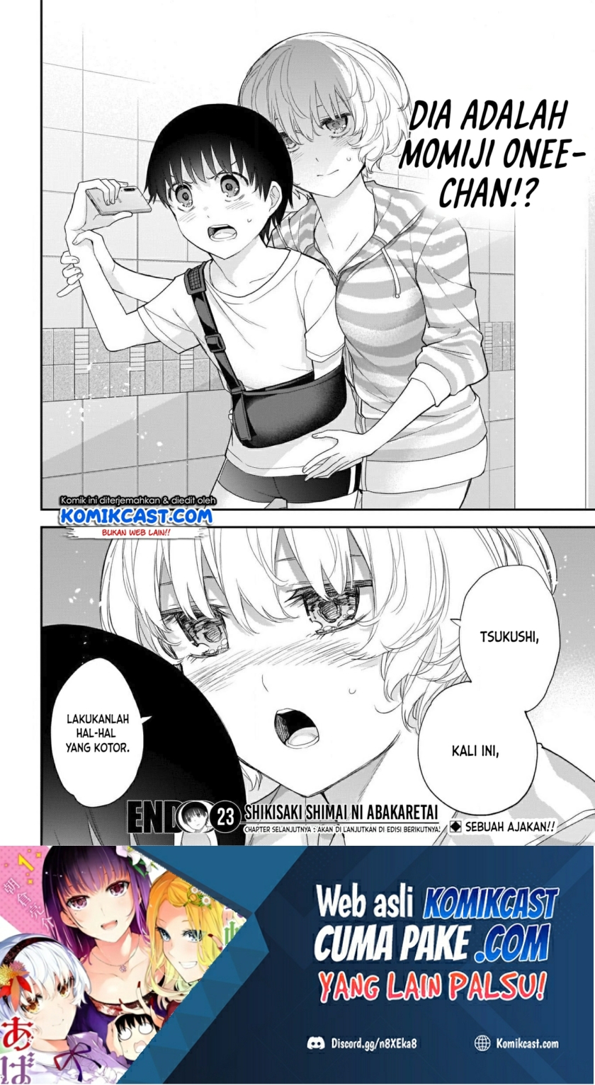 Shikisaki Shimai Wa Abakaretai Chapter 23 Gambar 15