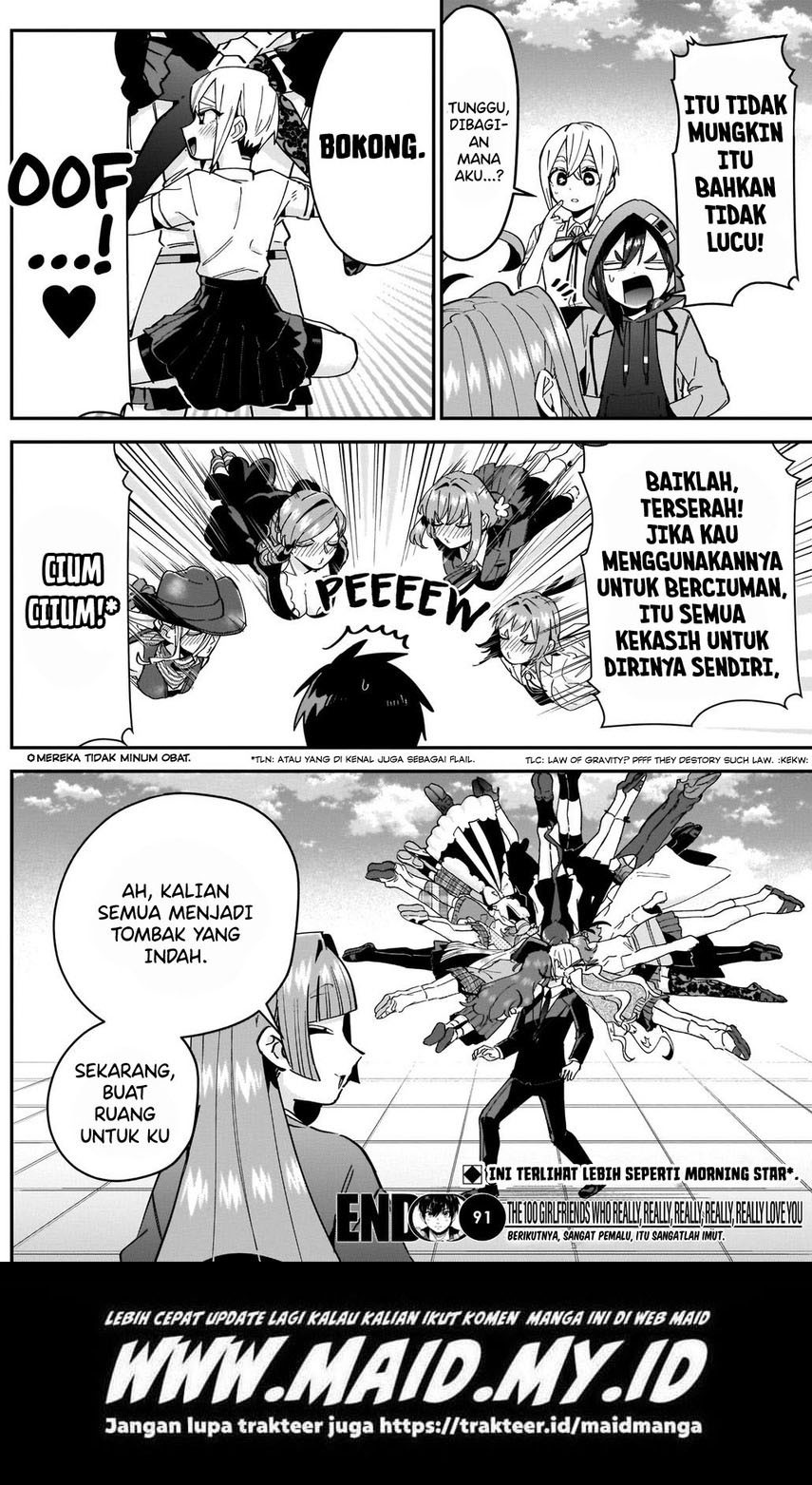 Kimi no Koto ga Dai Dai Dai Dai Daisuki na 100-ri no Kanojo Chapter 91 Gambar 23