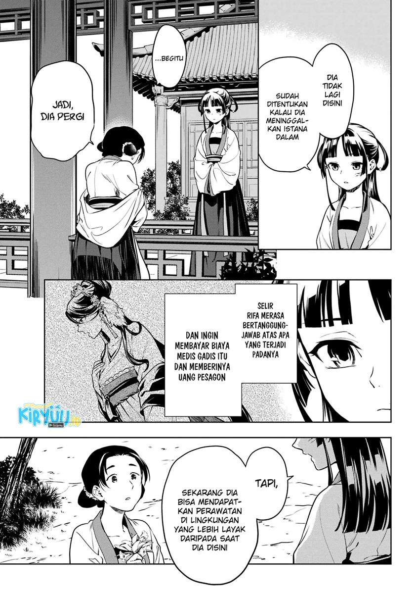 Kusuriya no Hitorigoto Chapter 52.2 Gambar 17