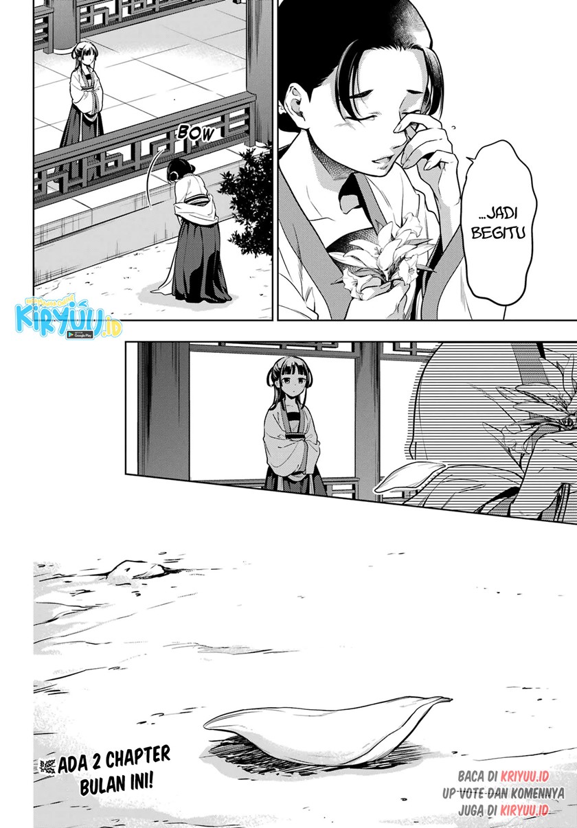 Kusuriya no Hitorigoto Chapter 52.2 Gambar 18