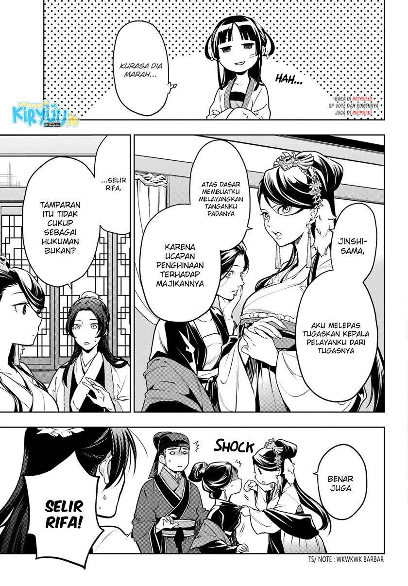Kusuriya no Hitorigoto Chapter 52.2 Gambar 9