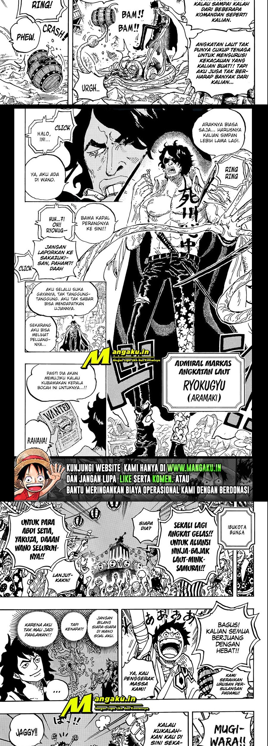 One Piece Chapter 1053 Gambar 8
