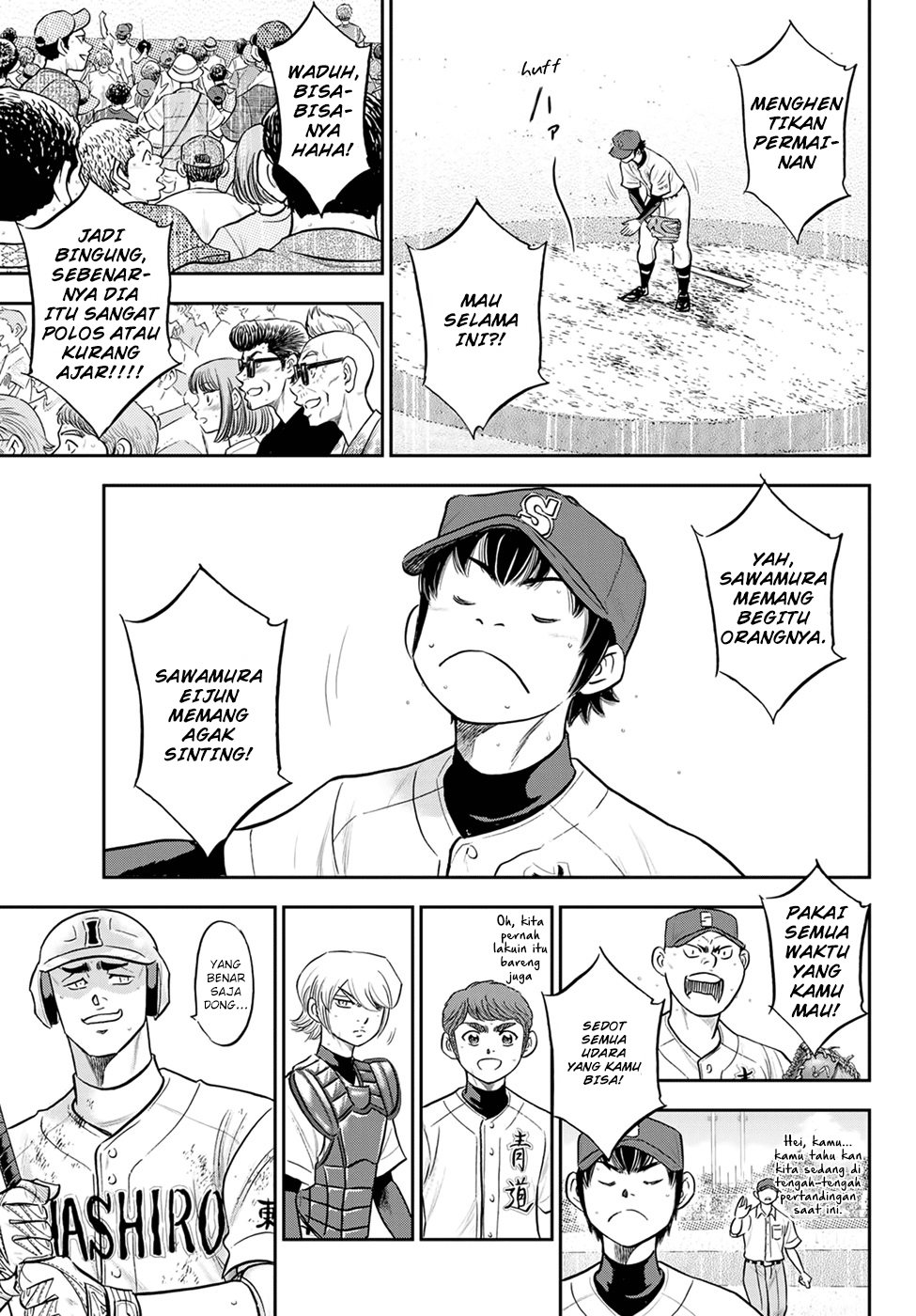 Diamond no Ace Act 2 Chapter 288 Gambar 15