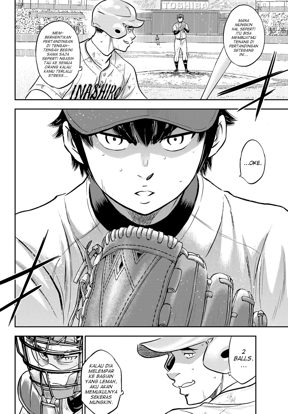 Diamond no Ace Act 2 Chapter 288 Gambar 16
