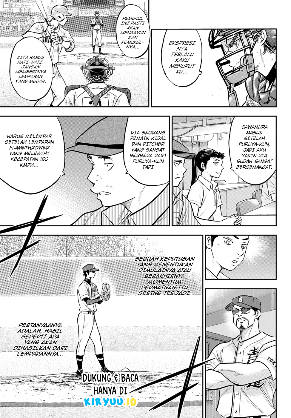 Diamond no Ace Act 2 Chapter 288 Gambar 5