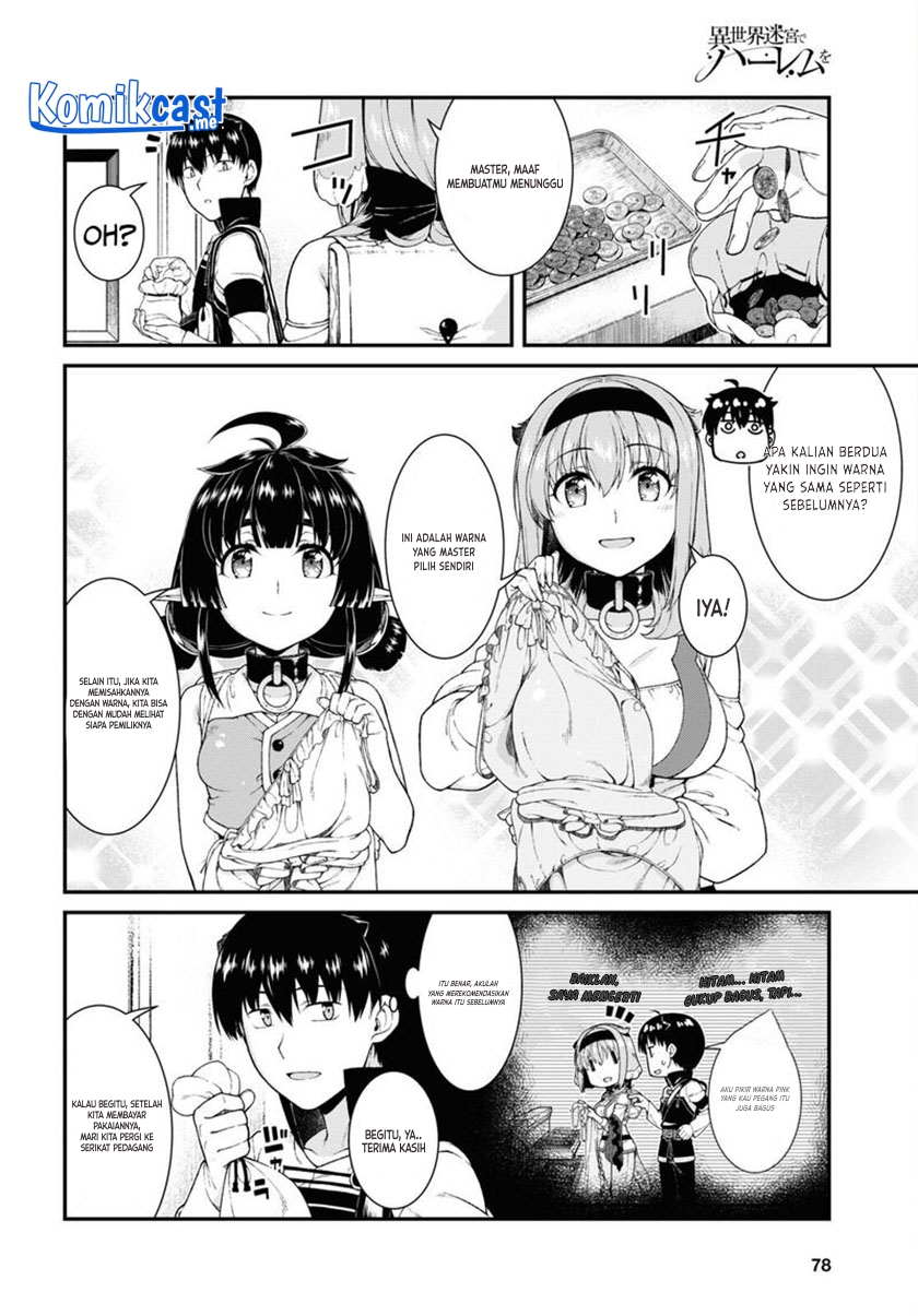 Isekai Meikyuu de Harem wo Chapter 57 Gambar 3