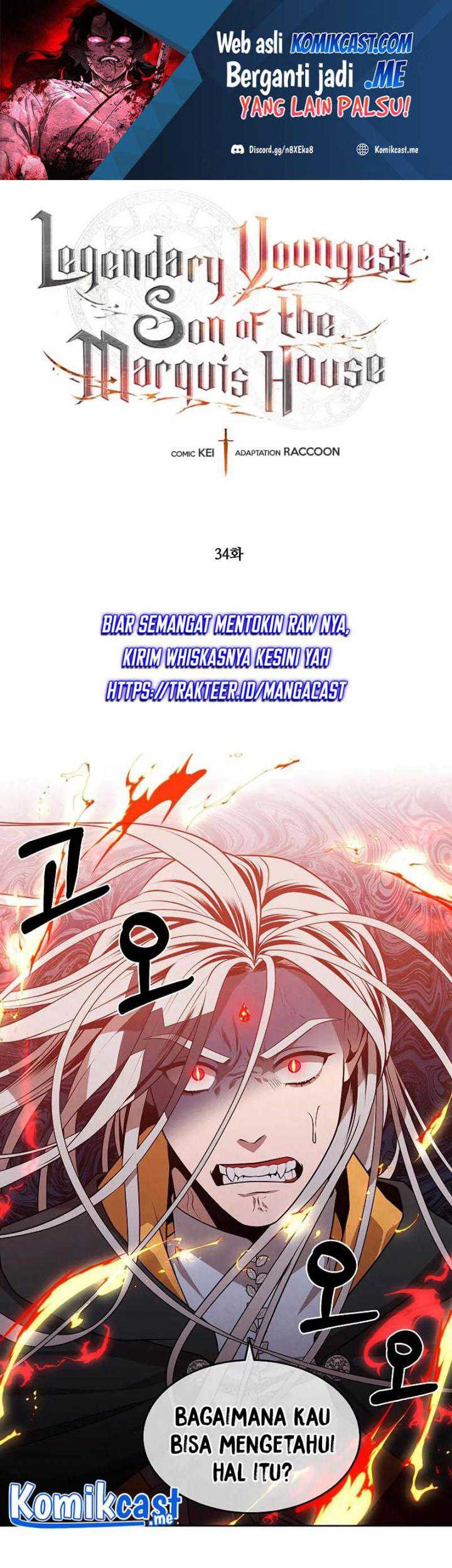 Manhwa Legendary Youngest Son of the Marquis House Chapter 34 gambar nomor 2
