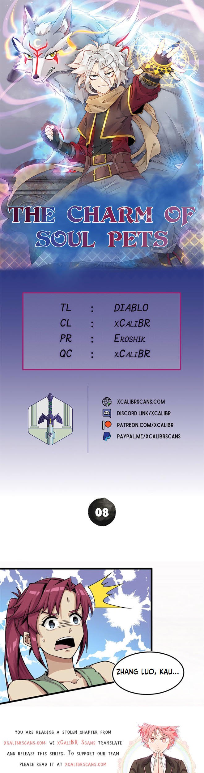 Komik The Charm of Soul Pets Chapter 08 gambar nomor 1