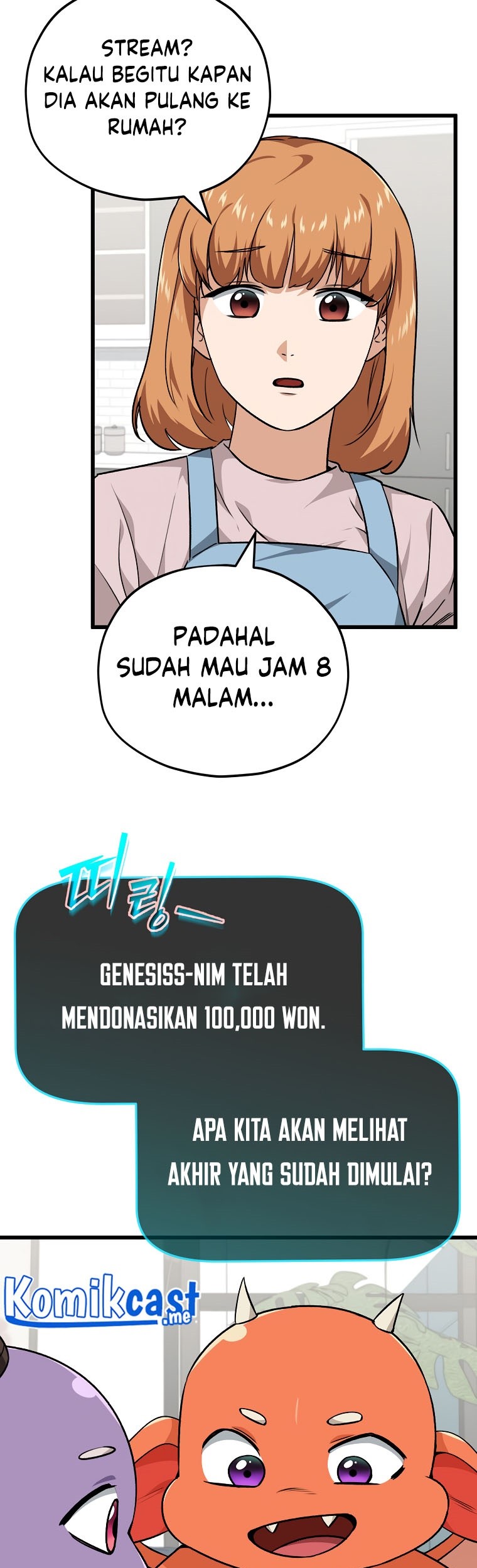 My Dad Is Too Strong Chapter 85 Gambar 61