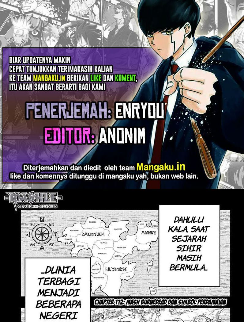 Komik Mashle: Magic and Muscles Chapter 112 gambar nomor 1
