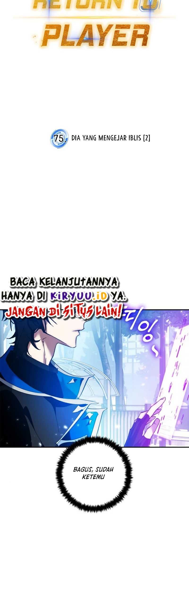 Return to Player Chapter 75 Gambar 18