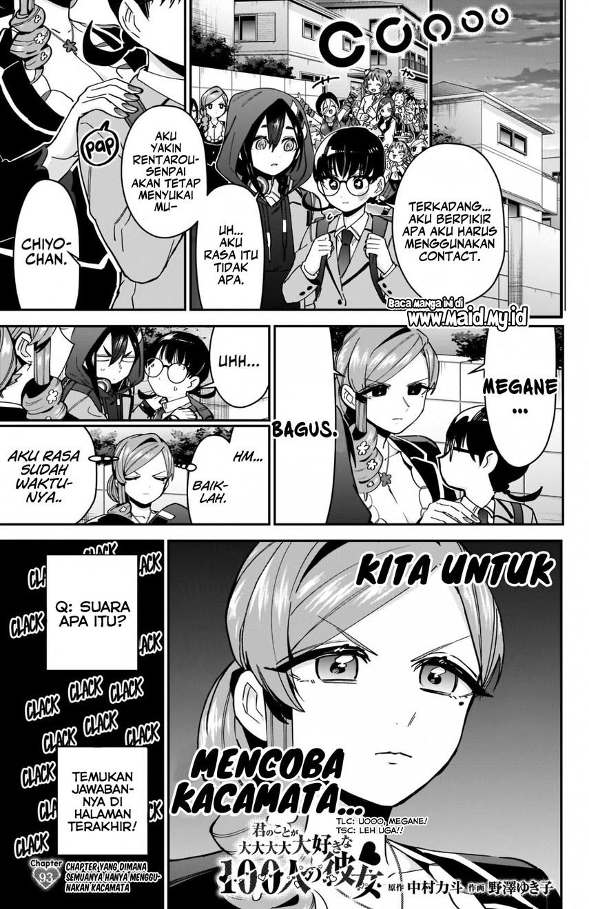 Kimi no Koto ga Dai Dai Dai Dai Daisuki na 100-ri no Kanojo Chapter 93 Gambar 3