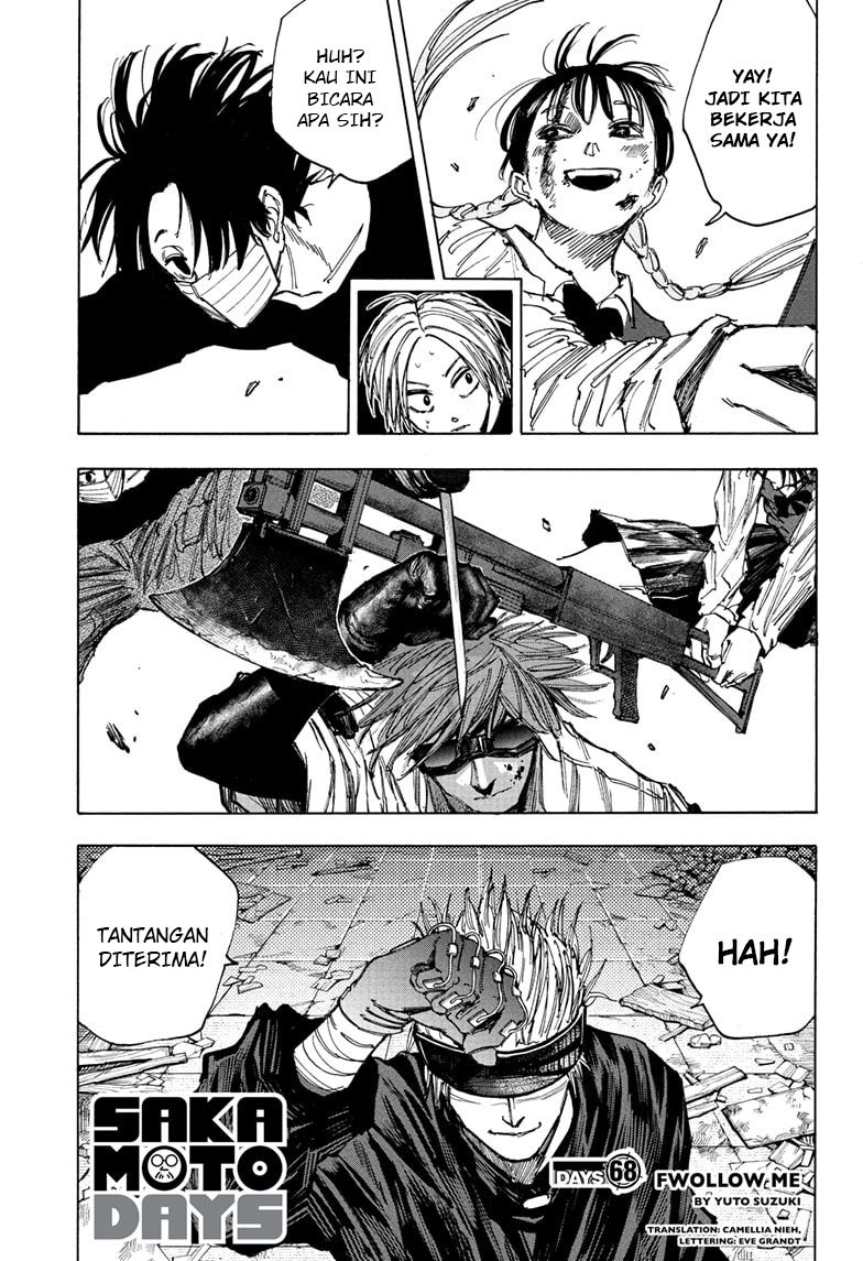 Manga Sakamoto Days Chapter 68 gambar nomor 2