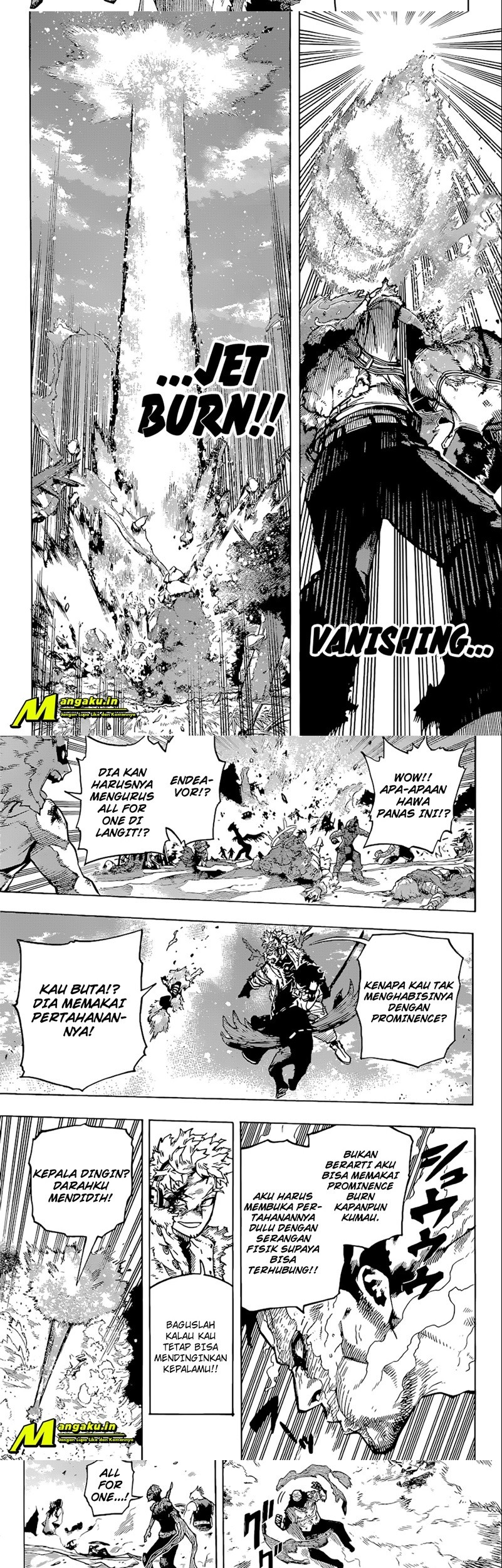 Boku no Hero Academia Chapter 357 Gambar 3