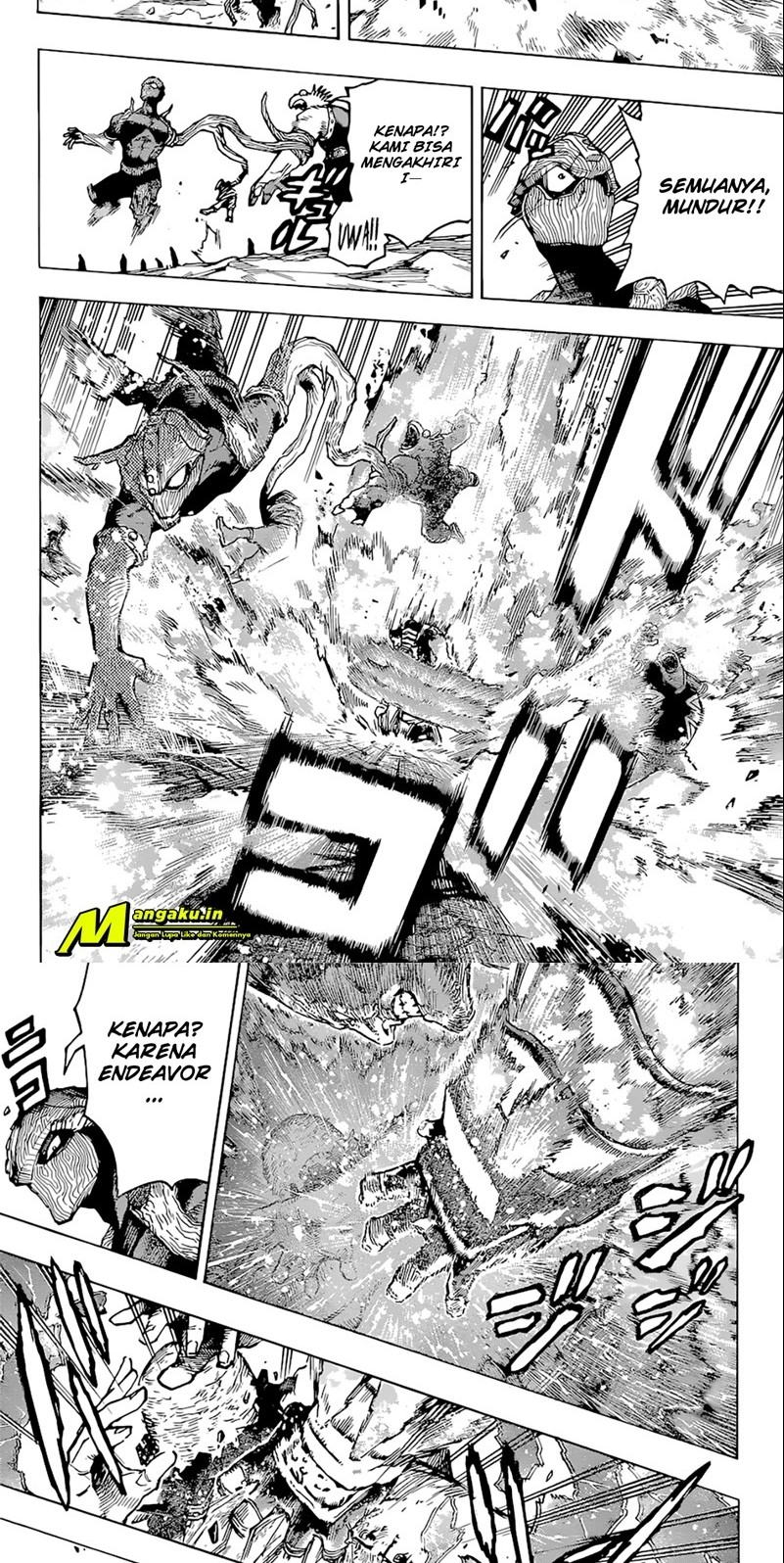 Boku no Hero Academia Chapter 357 Gambar 4